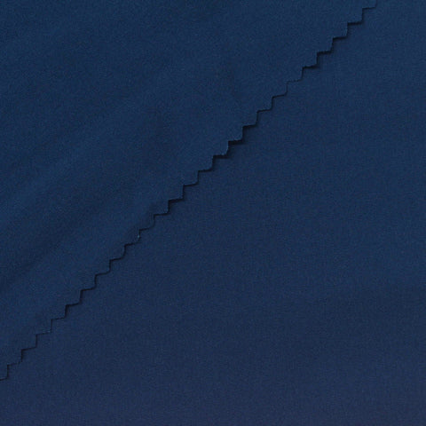Polyester Stretch Knit Fabric, 125 gsm, 147 cm — Navy