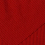 Cotton Viscose Stretch Rib Knit Fabric, 220 gsm, 132 cm — Red — photo 1