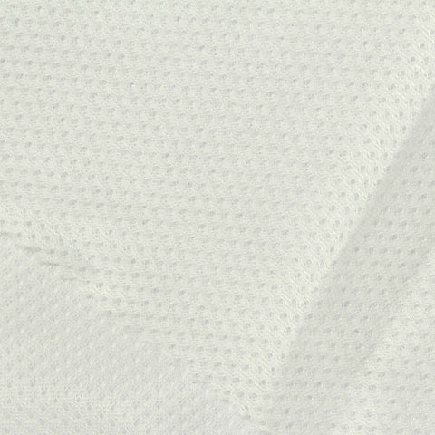 Off-White Tone-on-Tone Mesh, Polyester
