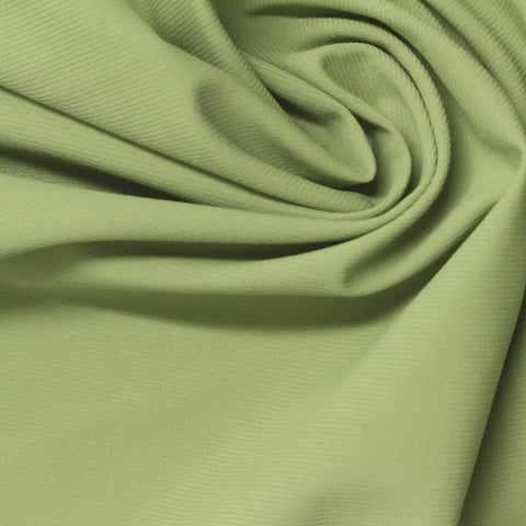 Striped Nylon Stretch Warp Knit Fabric, 160 gsm, 160 cm — Green