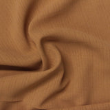 Striped 100% Polyester Chiffon Fabric, 160 gsm, 150 cm — Brown — photo 1
