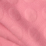 Jacquard Polyester Stretch Knit Fabric, 310 gsm, 155 cm — Pink — photo 1