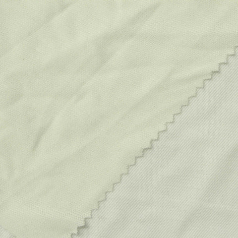 Polyester Stretch Piqué Knit Fabric, 160 gsm, 155 cm — Beige