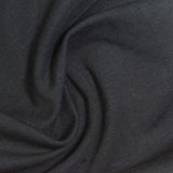 Cotton Nylon Stretch Scuba Knit Fabric, 220 gsm, 165 cm — Black — photo 1