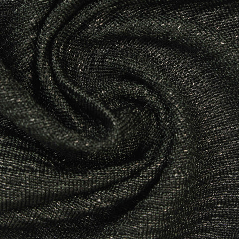 Dark Grey Marl Plissé