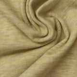 Light Yellow Marl Jersey Knit, Cotton-Poly, 218 gsm — photo 1