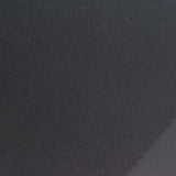 Brushed Polyester Stretch Sateen Fabric, 320 gsm, 160 cm — Black — photo 1