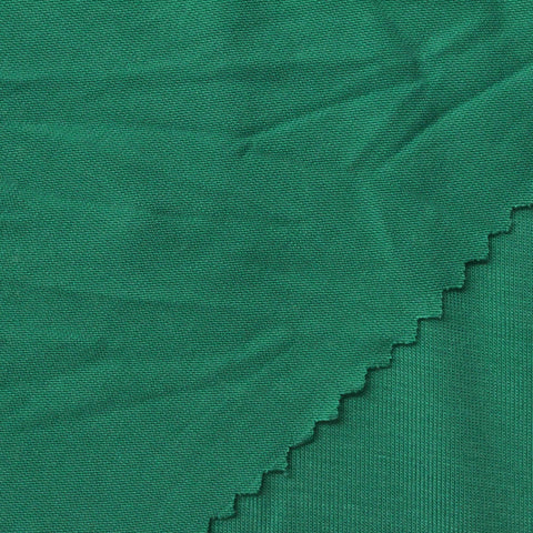 Viscose Stretch Jersey Knit Fabric, 158 gsm, 175 cm — Green