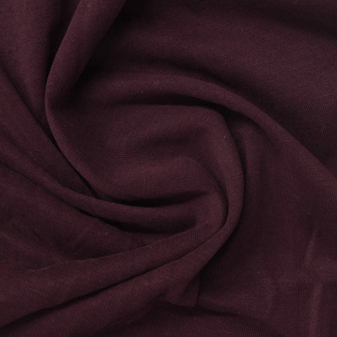 Modal Polyester Stretch Jersey Knit Fabric, 238 gsm, 166 cm — Purple