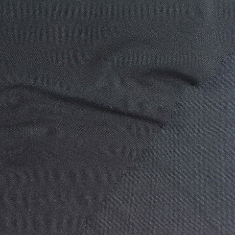 Black Brushed Milk Silk Knit, Polyester