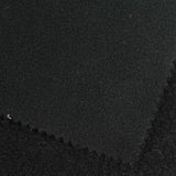 100% Polyester Fleece Fabric, 400 gsm, 165 cm — Black — photo 1