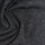 Dark Grey Tone-on-Tone Interlock Knit, Polyester, 210 gsm — photo 1