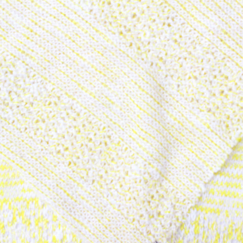 Yellow Marl Chunky Knit