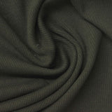 Cotton Stretch Rib Knit Fabric, 260 gsm, 120 cm — Green — photo 1