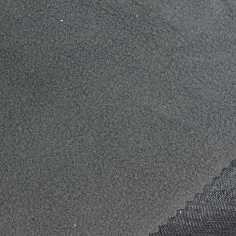 Dark Grey Heathered-Marl Fleece, Polyester