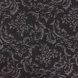 Printed Polyester Viscose Stretch Knit Fabric, 230 gsm — Black — photo 1