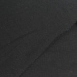 Polyester Cotton Blend Jersey Knit Fabric, 190 gsm, 180 cm — Black — photo 1