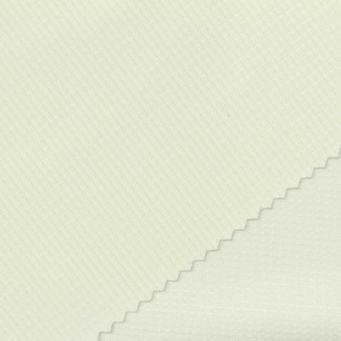 Cream Grid Jacquard, Nylon