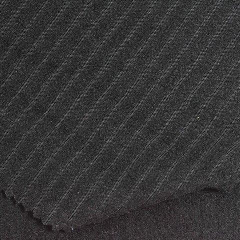 100% Polyester Knit Fabric, 250 gsm, 185 cm — Grey
