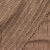100% Tencel Lyocell Rib Knit Fabric, 145 gsm, 140 cm — Brown — photo 1
