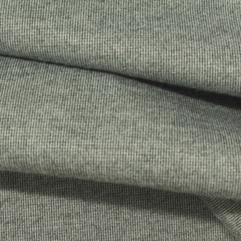 Polyester Stretch Knit Fabric, 420 gsm, 160 cm — Grey, ref EF-265520