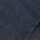 Brushed 100% Cotton French Terry Fabric, 200 gsm, 158 cm — Navy — photo 1