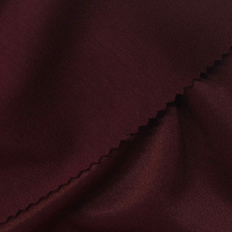 Polyester Viscose Stretch Scuba Knit Fabric, 270 gsm, 160 cm — Red, ref EF-274583