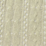 Cream Openwork Chunky Knit, Cotton-Viscose — photo 1