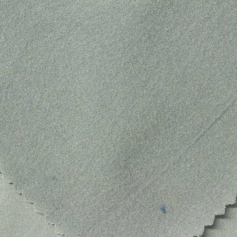 Brushed Polyester Milk Silk Knit Fabric, 220 gsm, 148 cm — Grey