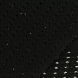 Black Geometric Chunky Knit, Cotton — photo 1