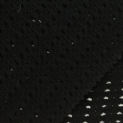 Black Geometric Chunky Knit, Cotton