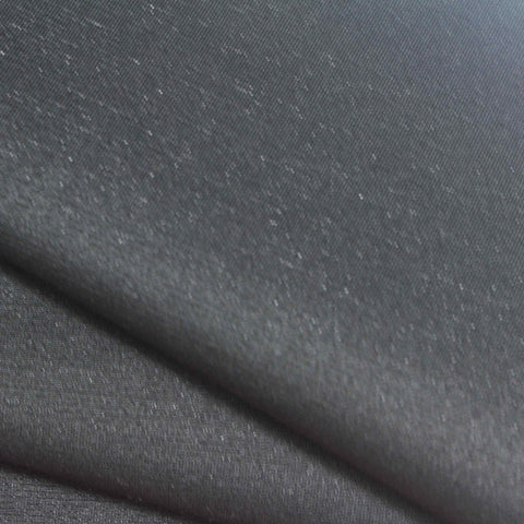 Dark Grey Marl Scuba Knit, Polyester, 300 gsm