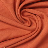 Polyester Stretch French Terry Fabric, 230 gsm, 160 cm — Orange — photo 1