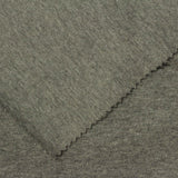Heather Grey Marl Rib Knit, Poly-Viscose, 350 gsm — photo 1