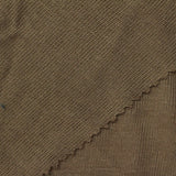 Viscose Stretch Chunky Knit Fabric, 120 gsm, 140 cm — Khaki — photo 1