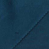 Brushed Cotton Polyester French Terry Fabric, 220 gsm, 165 cm — Navy — photo 1