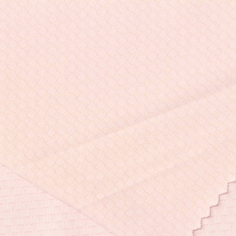 Jacquard Polyester Stretch Knit Fabric, 150 gsm, 175 cm — Pink