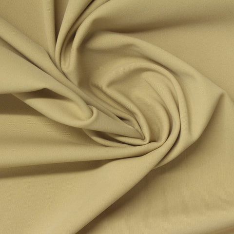Nylon Stretch Interlock Knit Fabric, 165 gsm, 170 cm — Khaki