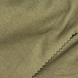 Heathered Green Marl Rib Knit, Poly-Viscose, 210 gsm — photo 1