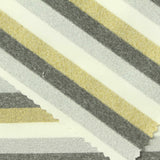 Grey Horizontal-Stripe Knit, Metallic-Poly — photo 1