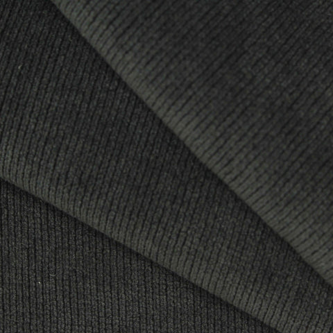 Polyester Stretch Knit Fabric, 420 gsm, 160 cm — Grey, ref EF-250514