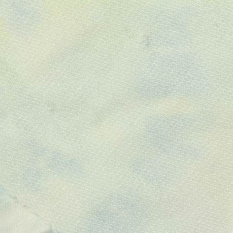 Light Blue Abstract French Terry, Poly-Viscose
