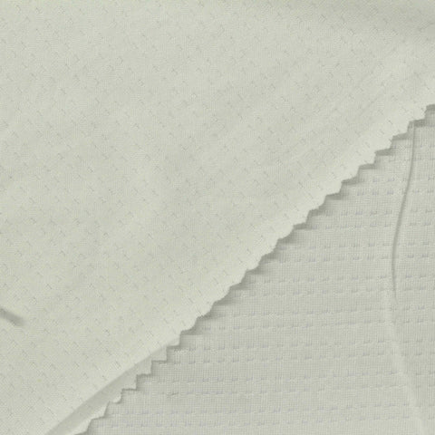 Grey Tone-on-Tone Square Mesh, Polyester