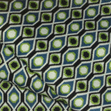 Jacquard Polyester Viscose Stretch Ponte Knit Fabric, 350 gsm, 140 cm — Multi — photo 1