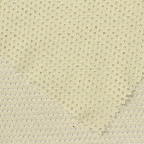 Cream Dot Jersey Knit, Poly-Viscose