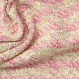 Pink Stripes Chunky Knit, Poly-Cotton — photo 1