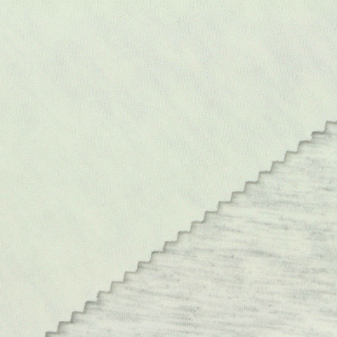 Light Grey Marl Scuba Knit, Poly-Viscose, 265 gsm