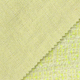 Jacquard Slub Cotton Polyester Bouclé Fabric, 314 gsm, 175 cm — White — photo 1