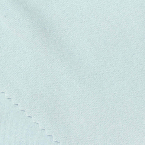 Viscose Acrylic Blend Stretch Velvet Fabric, 260 gsm, 180 cm — Blue
