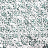 White Abstract Chunky Knit, Cotton-Poly, 294 gsm — photo 1